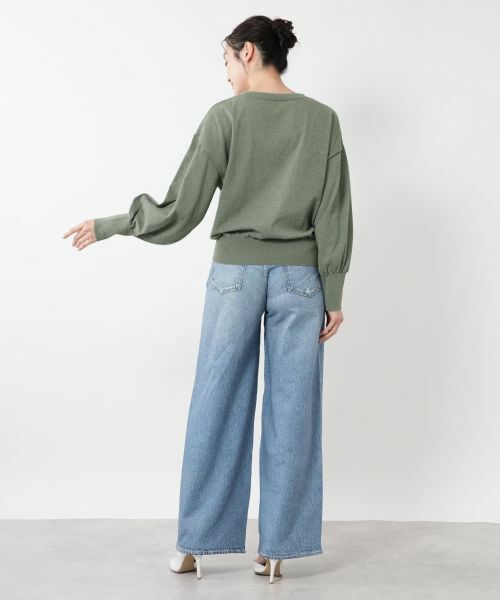 NEMIKA / ネミカ ニット・セーター | ボリュームスリーブニット【NEMIKA】 | 詳細9