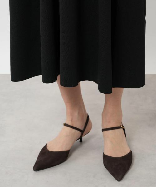 NEMIKA / ネミカ ドレス | ゴールドボタンノースリーブワンピース【torrazzo donna】 | 詳細15