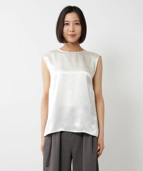 NEMIKA / ネミカ シャツ・ブラウス | ノースリーブブラウス【NEMIKA】 | 詳細10