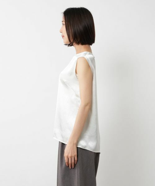 NEMIKA / ネミカ シャツ・ブラウス | ノースリーブブラウス【NEMIKA】 | 詳細11