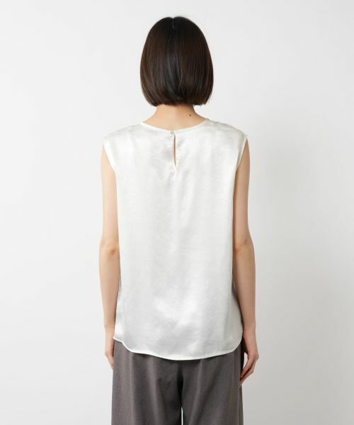NEMIKA / ネミカ シャツ・ブラウス | ノースリーブブラウス【NEMIKA】 | 詳細12