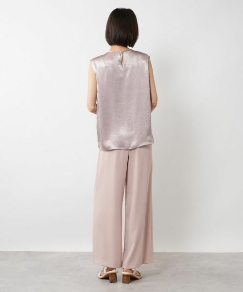 NEMIKA / ネミカ シャツ・ブラウス | ノースリーブブラウス【NEMIKA】 | 詳細3