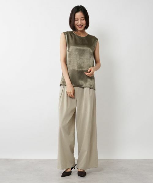 NEMIKA / ネミカ シャツ・ブラウス | ノースリーブブラウス【NEMIKA】 | 詳細4