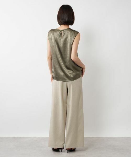 NEMIKA / ネミカ シャツ・ブラウス | ノースリーブブラウス【NEMIKA】 | 詳細6