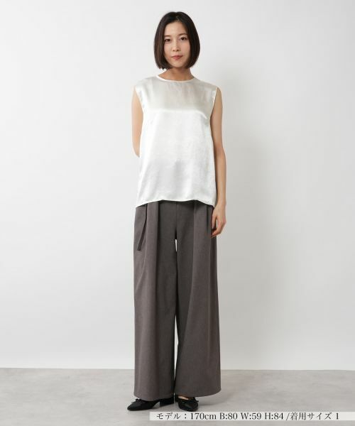 NEMIKA / ネミカ シャツ・ブラウス | ノースリーブブラウス【NEMIKA】 | 詳細7