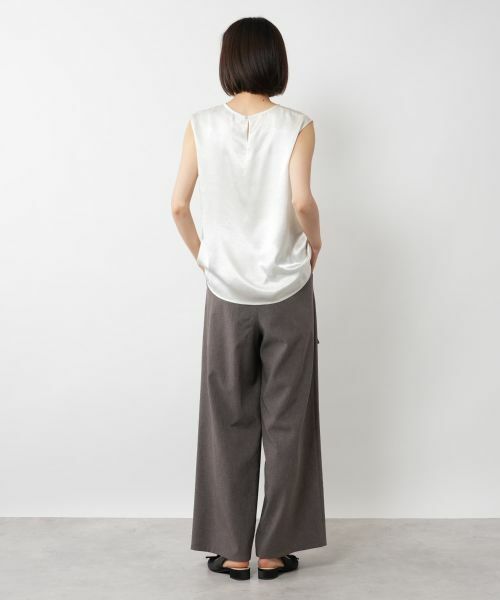 NEMIKA / ネミカ シャツ・ブラウス | ノースリーブブラウス【NEMIKA】 | 詳細9