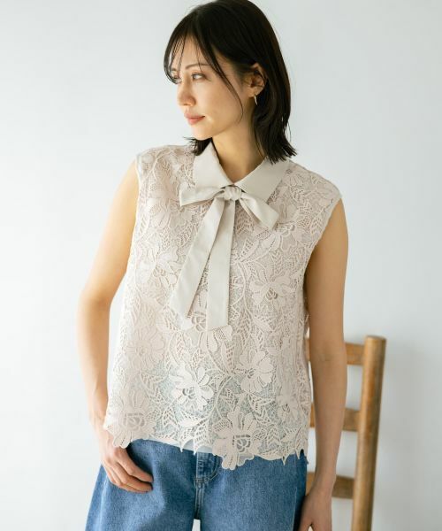 NEMIKA / ネミカ シャツ・ブラウス | ノースリーブブラウス【NEMIKA】 | 詳細26