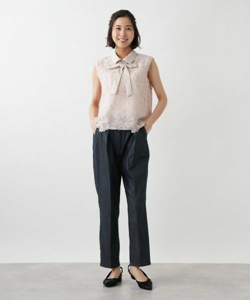 NEMIKA / ネミカ シャツ・ブラウス | ノースリーブブラウス【NEMIKA】 | 詳細4