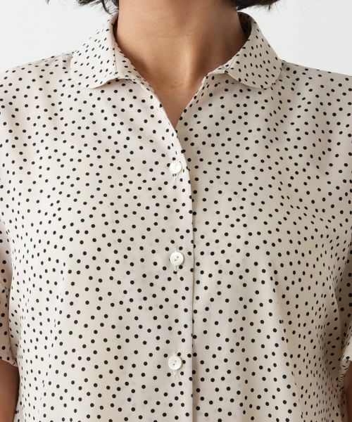 NEMIKA / ネミカ シャツ・ブラウス | ドット柄フレアスリーブシャツ【NEMIKA】 | 詳細10