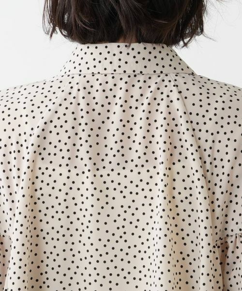 NEMIKA / ネミカ シャツ・ブラウス | ドット柄フレアスリーブシャツ【NEMIKA】 | 詳細11