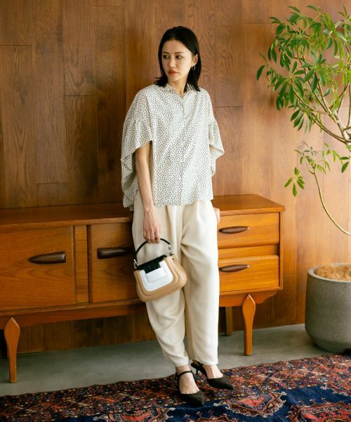 NEMIKA / ネミカ シャツ・ブラウス | ドット柄フレアスリーブシャツ【NEMIKA】 | 詳細20