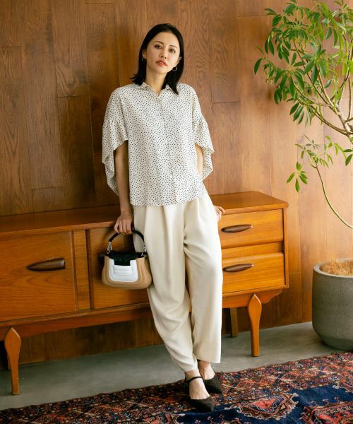 NEMIKA / ネミカ シャツ・ブラウス | ドット柄フレアスリーブシャツ【NEMIKA】 | 詳細21