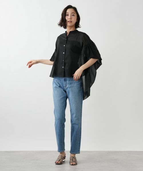 NEMIKA / ネミカ シャツ・ブラウス | フレアスリーブブラウス【NEMIKA】 | 詳細1