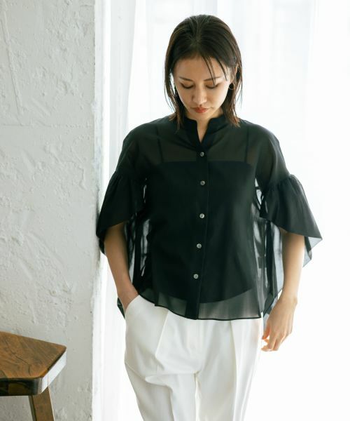 NEMIKA / ネミカ シャツ・ブラウス | フレアスリーブブラウス【NEMIKA】 | 詳細20