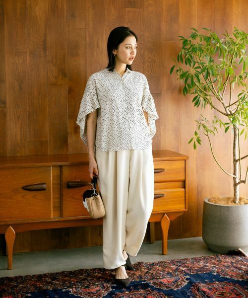 NEMIKA / ネミカ その他パンツ | タックワイドパンツ【NEMIKA】 | 詳細2