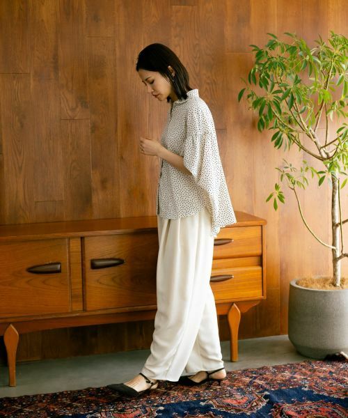 NEMIKA / ネミカ その他パンツ | タックワイドパンツ【NEMIKA】 | 詳細3