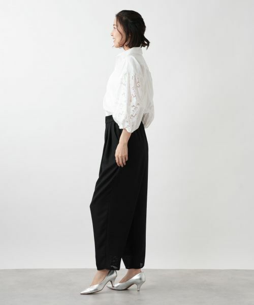 NEMIKA / ネミカ その他パンツ | タックワイドパンツ【NEMIKA】 | 詳細6