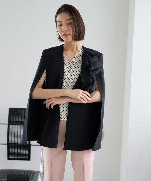 NEMIKA / ネミカ ブローチ・コサージュ | 【セレモニー】フリルシフォンコサージュ【NEMIKA】 | 詳細2