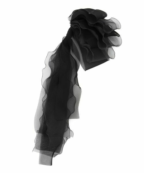 NEMIKA / ネミカ ブローチ・コサージュ | 【セレモニー】フリルシフォンコサージュ【NEMIKA】 | 詳細7