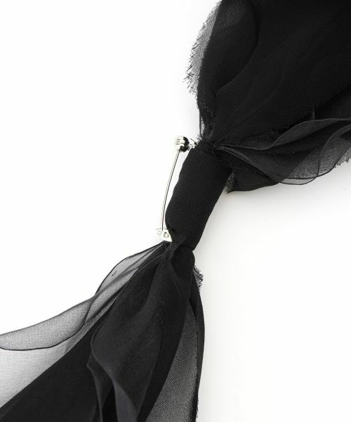 NEMIKA / ネミカ ブローチ・コサージュ | 【セレモニー】フリルシフォンコサージュ【NEMIKA】 | 詳細9