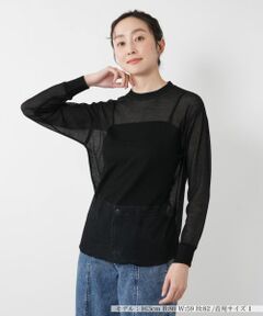 NEMIKA / ネミカ カットソー | シアープルオーバー【PUPULA】