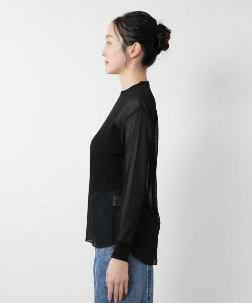 NEMIKA / ネミカ カットソー | シアープルオーバー【PUPULA】 | 詳細8