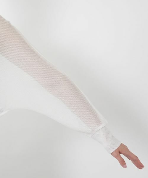 NEMIKA / ネミカ カーディガン・ボレロ | シアーニットカーディガン【PUPULA】 | 詳細13