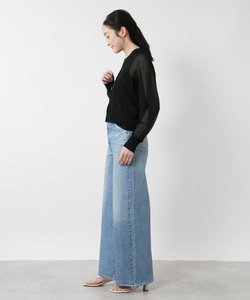 NEMIKA / ネミカ カーディガン・ボレロ | シアーニットカーディガン【PUPULA】 | 詳細2