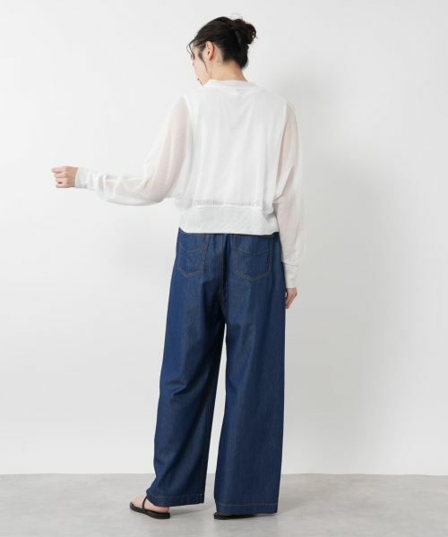 NEMIKA / ネミカ カーディガン・ボレロ | シアーニットカーディガン【PUPULA】 | 詳細6