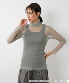 NEMIKA / ネミカ カットソー | ハイネックシアーカットソー【PUPULA】