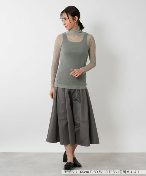 NEMIKA / ネミカ カットソー | ハイネックシアーカットソー【PUPULA】 | 詳細1