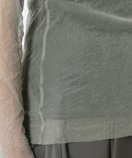 NEMIKA / ネミカ カットソー | ハイネックシアーカットソー【PUPULA】 | 詳細10