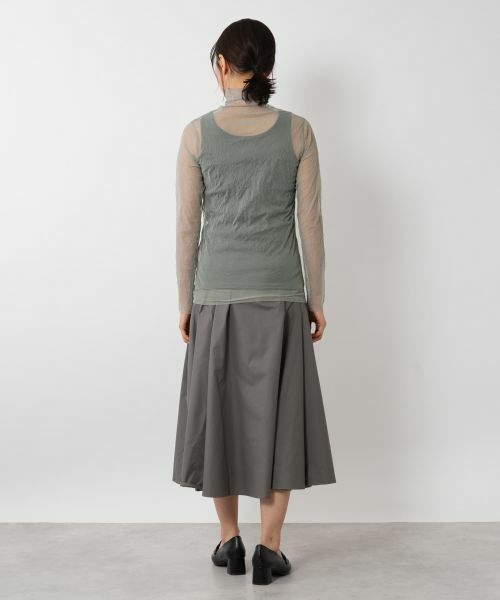 NEMIKA / ネミカ カットソー | ハイネックシアーカットソー【PUPULA】 | 詳細3