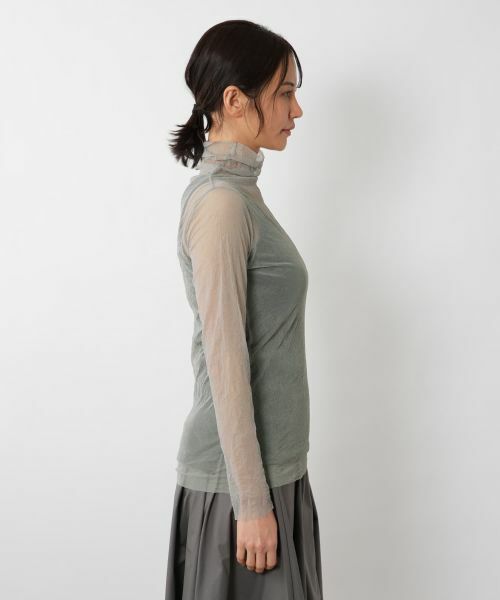 NEMIKA / ネミカ カットソー | ハイネックシアーカットソー【PUPULA】 | 詳細5
