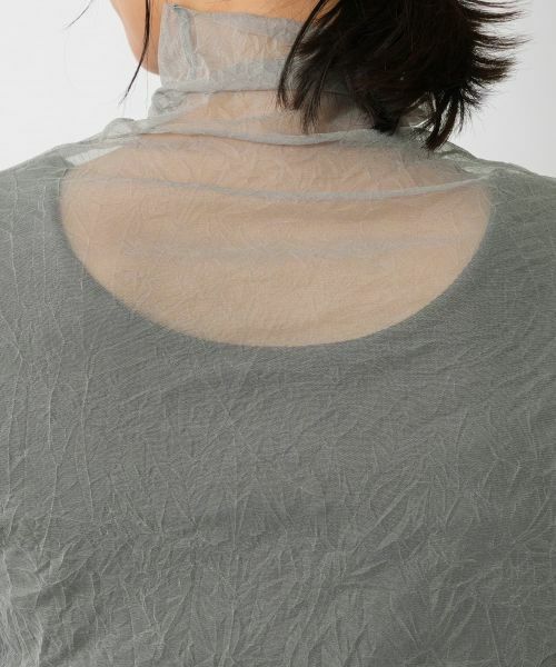 NEMIKA / ネミカ カットソー | ハイネックシアーカットソー【PUPULA】 | 詳細8