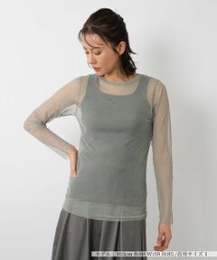 NEMIKA / ネミカ カットソー | クルーネックシアーカットソー【PUPULA】