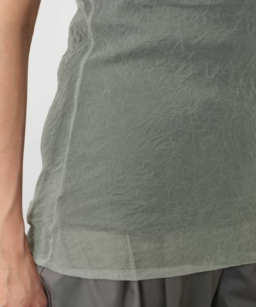 NEMIKA / ネミカ カットソー | ハイネックシアーカットソー【PUPULA】 | 詳細10