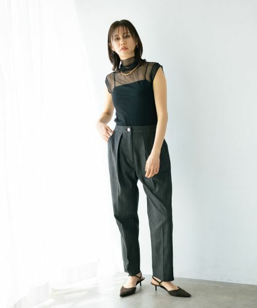 NEMIKA / ネミカ カットソー | ハイネックシアーカットソー【PUPULA】 | 詳細15