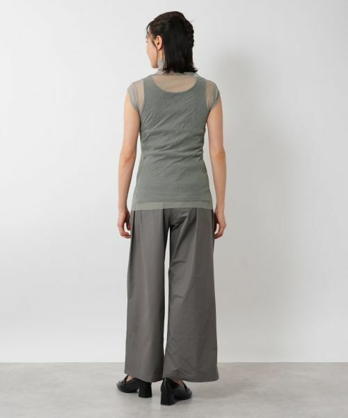 NEMIKA / ネミカ カットソー | ハイネックシアーカットソー【PUPULA】 | 詳細3