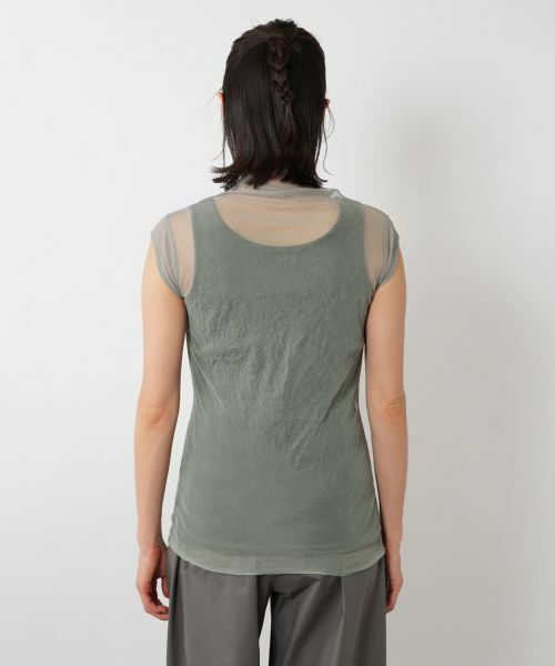 NEMIKA / ネミカ カットソー | ハイネックシアーカットソー【PUPULA】 | 詳細6