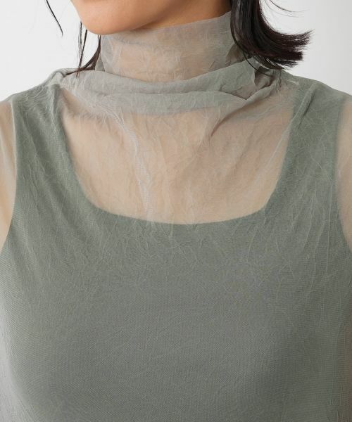NEMIKA / ネミカ カットソー | ハイネックシアーカットソー【PUPULA】 | 詳細7