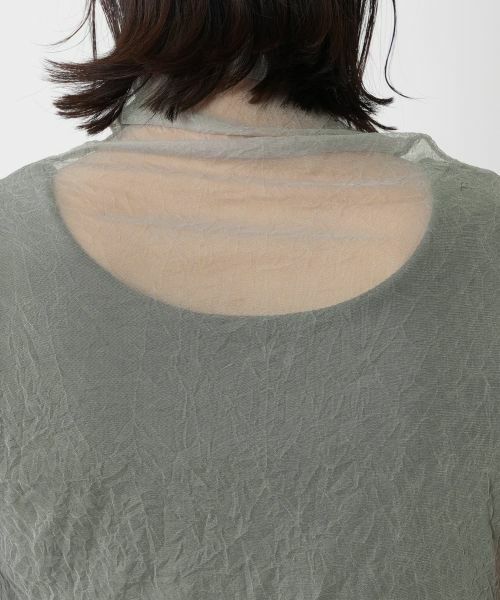 NEMIKA / ネミカ カットソー | ハイネックシアーカットソー【PUPULA】 | 詳細8