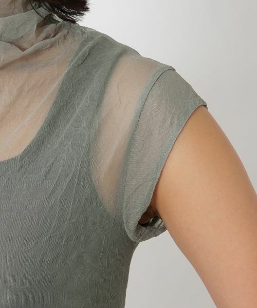 NEMIKA / ネミカ カットソー | ハイネックシアーカットソー【PUPULA】 | 詳細9
