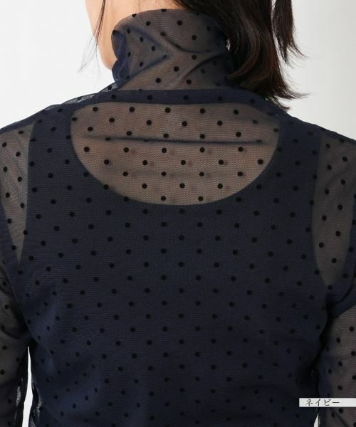 NEMIKA / ネミカ カットソー | ハイネックシアードットカットソー【PUPULA】 | 詳細11