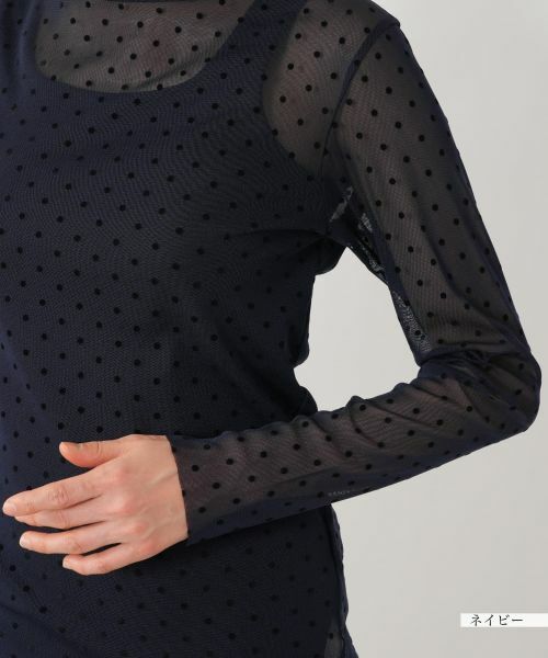 NEMIKA / ネミカ カットソー | ハイネックシアードットカットソー【PUPULA】 | 詳細12