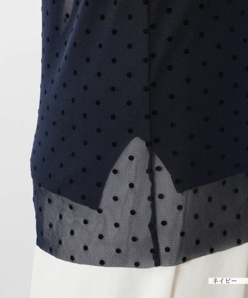 NEMIKA / ネミカ カットソー | ハイネックシアードットカットソー【PUPULA】 | 詳細13