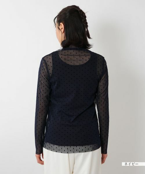 NEMIKA / ネミカ カットソー | ハイネックシアードットカットソー【PUPULA】 | 詳細9