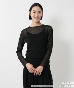 NEMIKA / ネミカ カットソー | クルーネックシアードットカットソー【PUPULA】