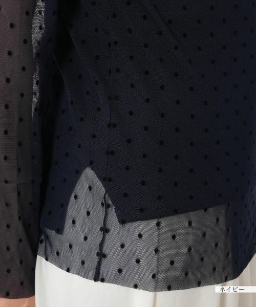 NEMIKA / ネミカ カットソー | クルーネックシアードットカットソー【PUPULA】 | 詳細13