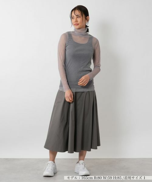 NEMIKA / ネミカ ミニ・ひざ丈スカート | サーキュラースカート【PUPULA】 | 詳細1